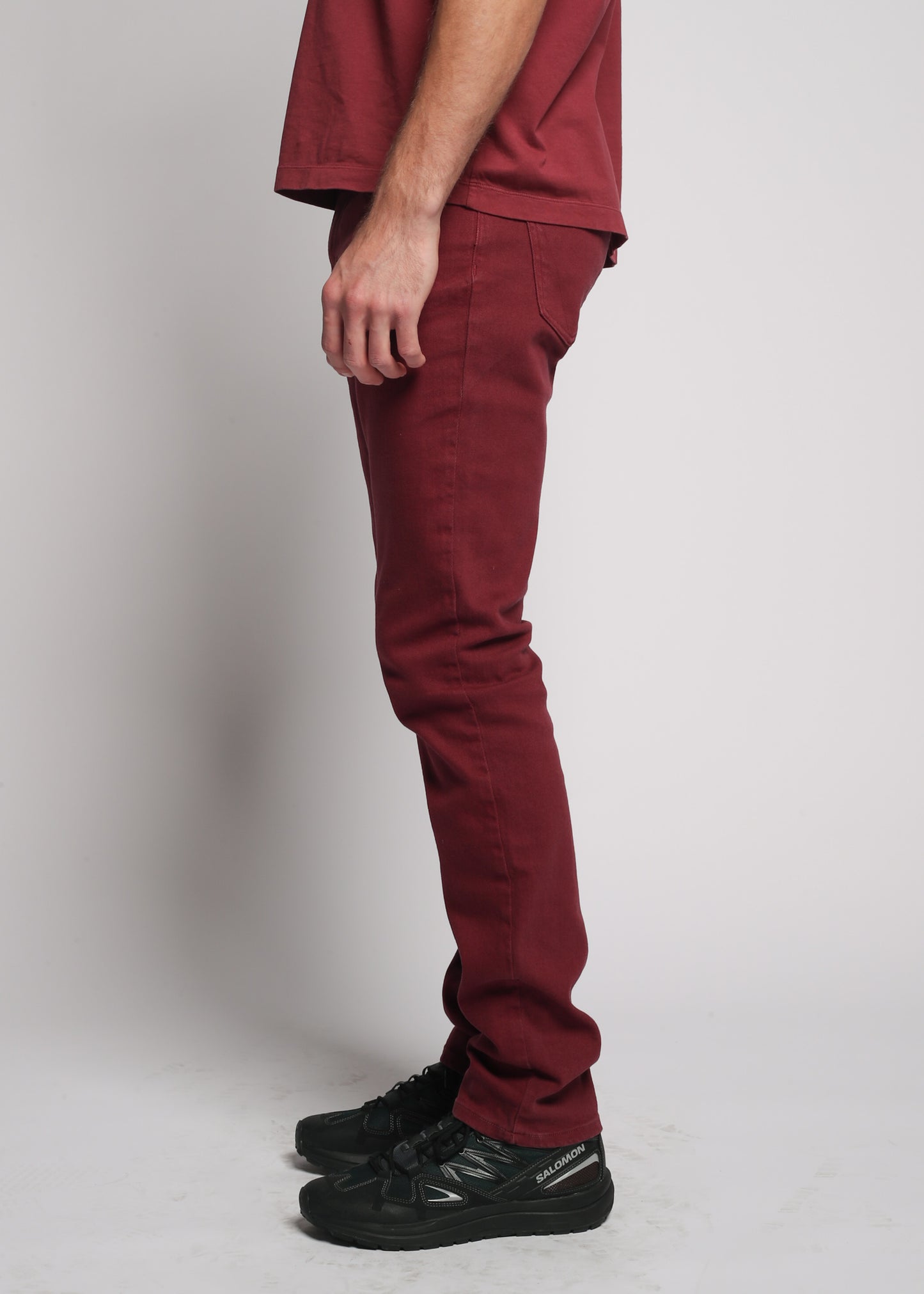 Men's Slim VII Denim - Red Wine